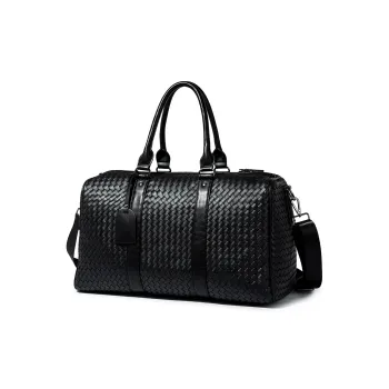 VIHUS PU Travel Bag Men's Black