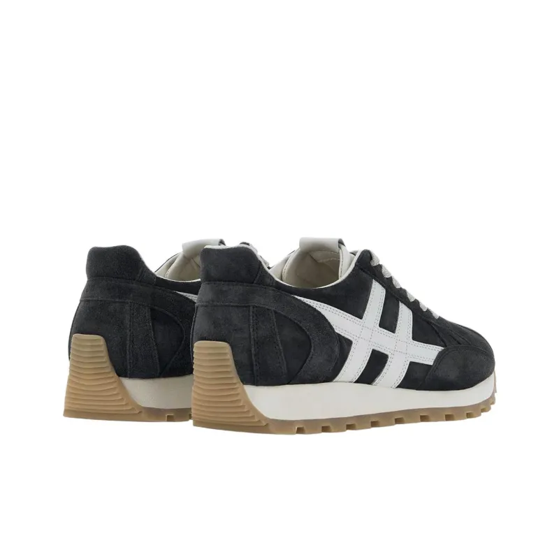 HOGAN 86er H671 Low Top Casual Shoes Men's Black-3