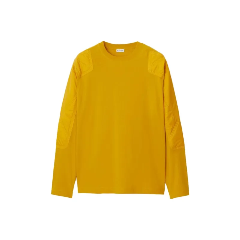 Burberry Panelled Fine knit Cotton Jumper-0