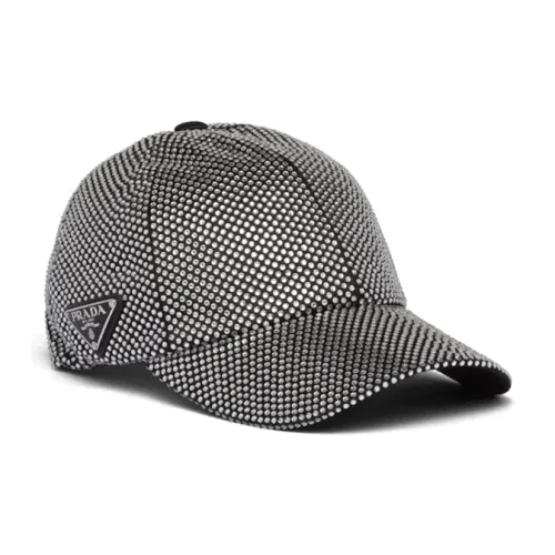 PRADA Cotton Baseball Caps Women's