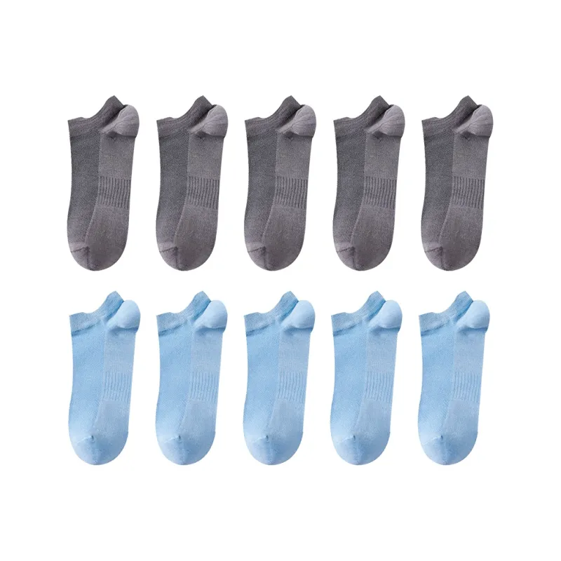 Cotton Gene No Show Socks Men's Combo Set-20