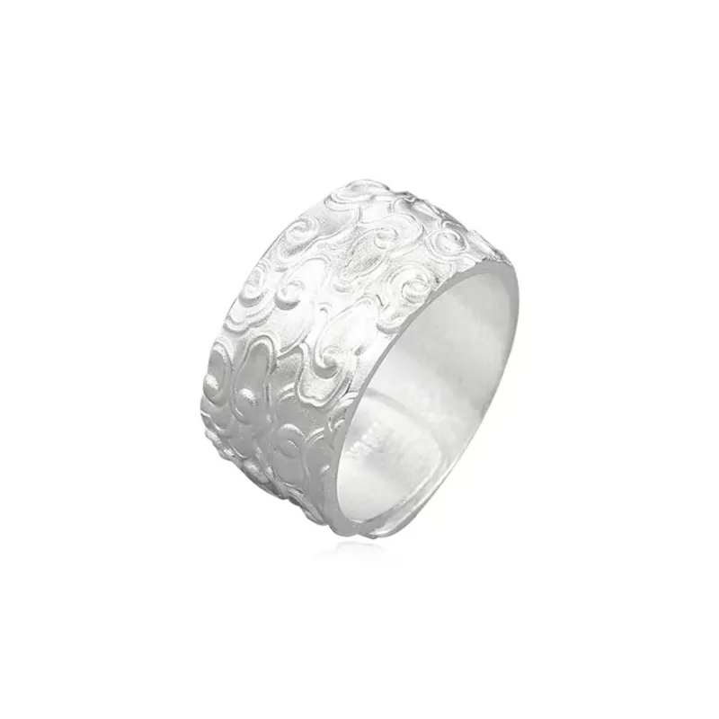 BYTHERE 999 Fine Silver Rings Unisex-3