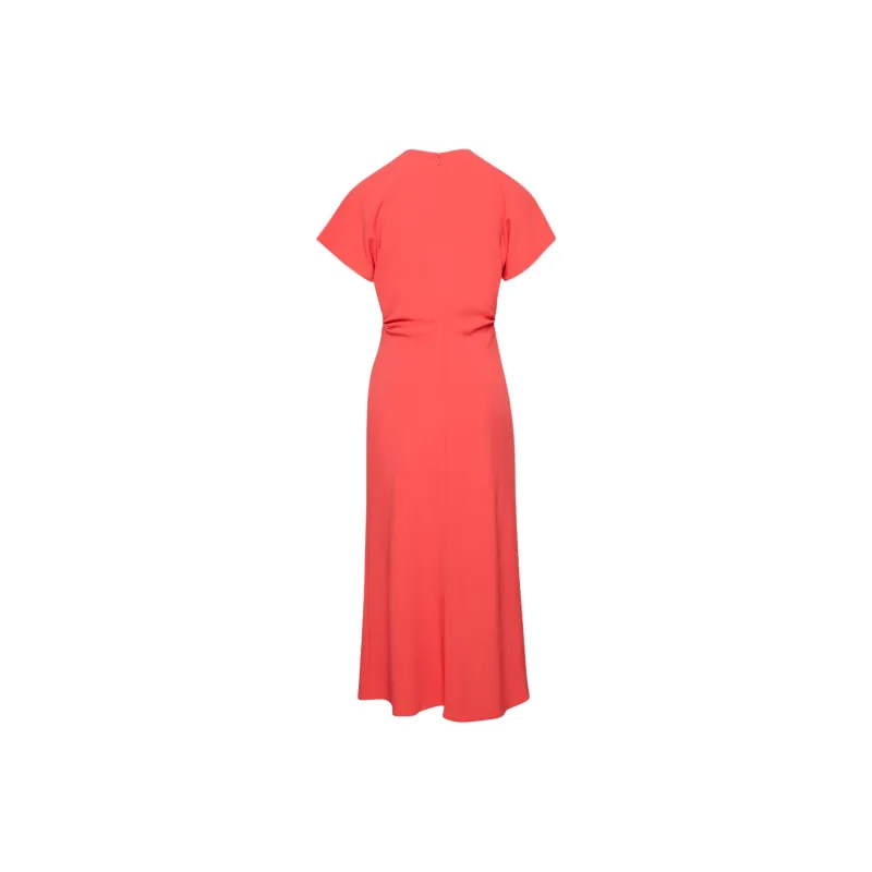 ARITZIA Babaton Futurist Dress Short Sleeved Dresses Women's Cherry Red/Cherry Red-1