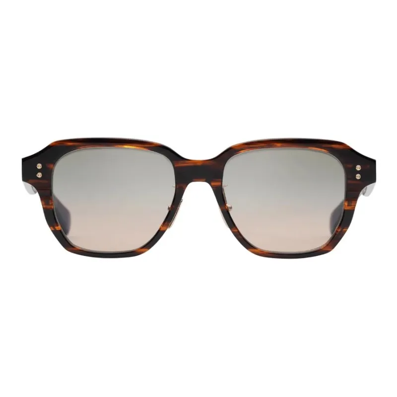 DITA Plate Frame Square Sunglasses Unisex Tortoiseshell-1