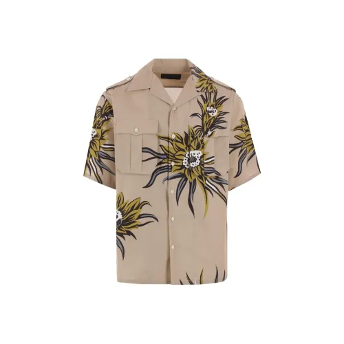 PRADA Pattern Printed Short Sleeved Shirt