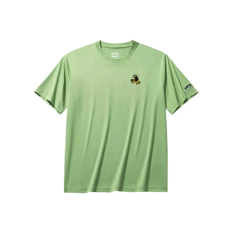 Anta Life Collection T Shirt Unisex Star Fortune Green-0