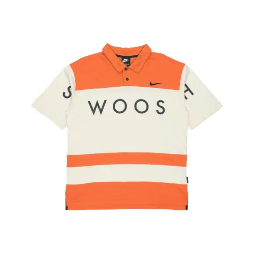 Nike Polo Shirts Men Orange