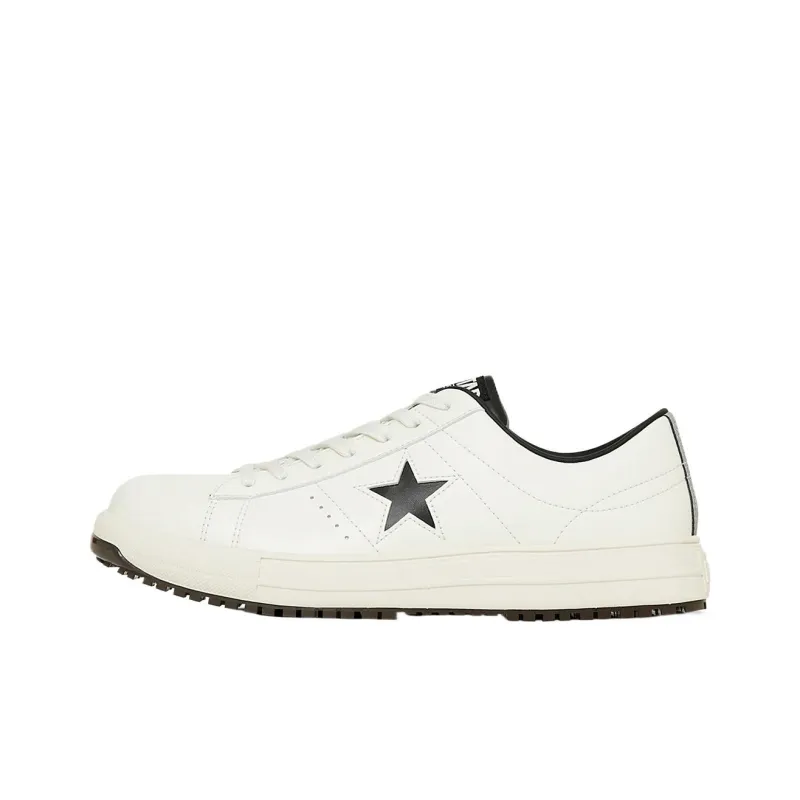 Converse ONE STAR PS Low Top Training Shoes Unisex White Black-0