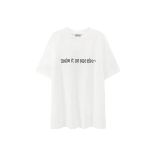 NO ONE ELSE T Shirts Womens Green Stripes
