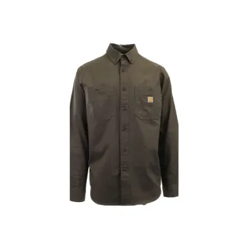 Carhartt Long-Sleeved Shirts Men's Gray