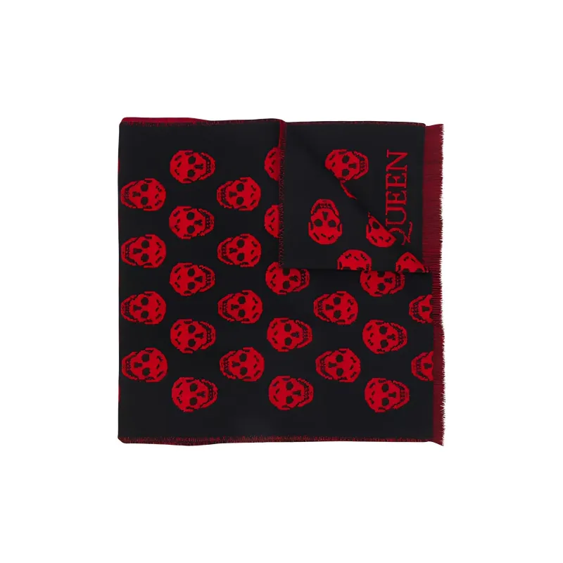 Alexander McQueen Skull Reversible Scarf-2