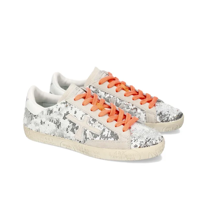 PREMIATA Steven Low Top Skateboard Shoes Women's Multicolor-3