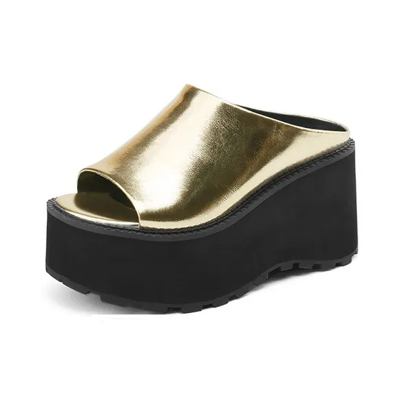 Su Yanjiao Rubber Foam Outsole Quiet, Odor Resistant, Abrasion Resistant Slide Slippers Women's-5
