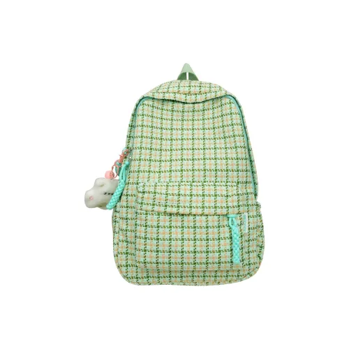 Debecca Cotton Linen Blend Backpack Regular Women's Multicolor