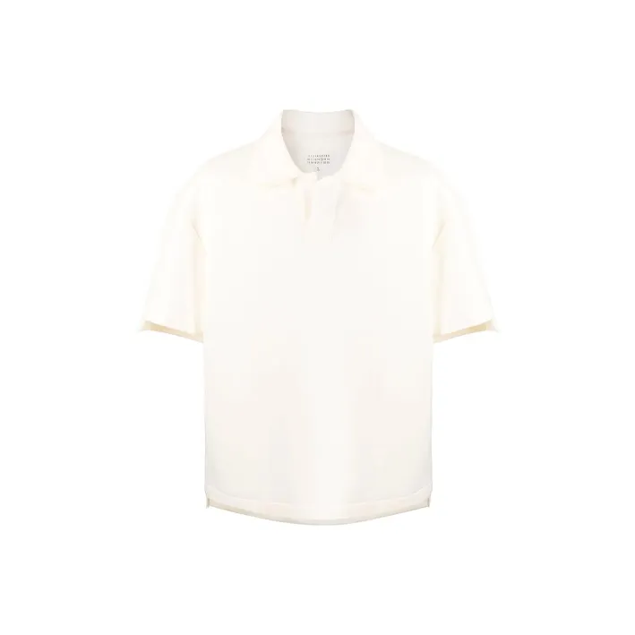 Maison Margiela Polo Shirt Men's Ecru-0