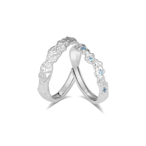 7℃ 999 Fine Silver Rings Unisex