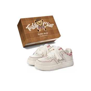 Teddy Bear Collection Non slip Lightweight Low Top Skateboard Shoes Women's
