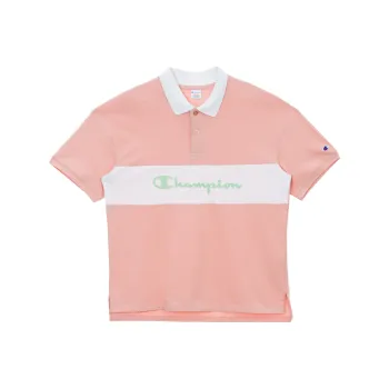 Champion Polo Shirts Unisex Light Pink