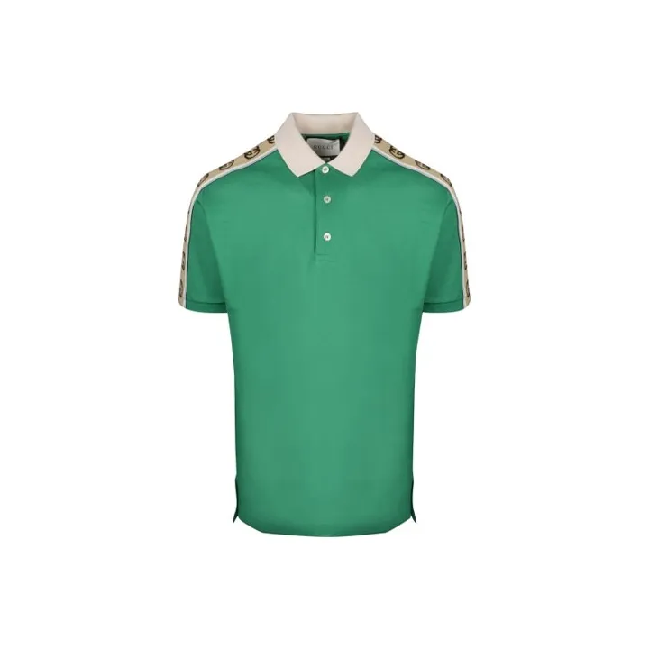 GUCCI SS22 Polo Shirt Men's Green-0