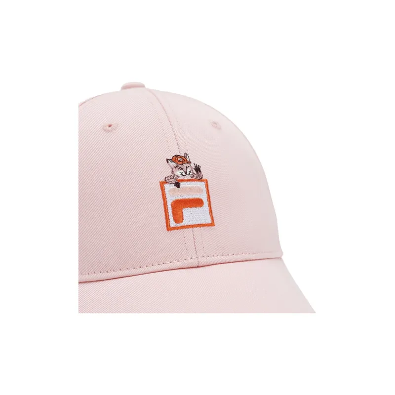 FILA Lifestyle Cotton Baseball Caps Women's Rose Deep Pink-4