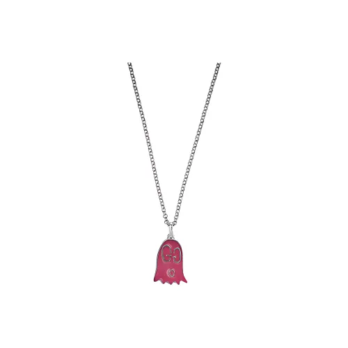 GUCCI 925 Sterling Silver Necklaces Women's