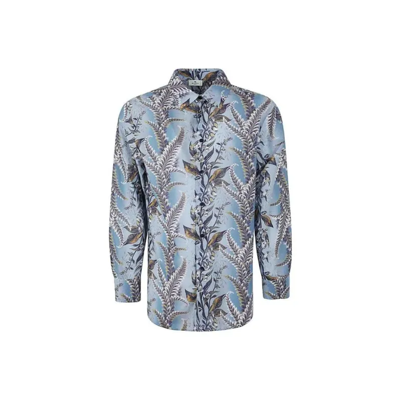 ETRO Pattern Printed Button Up Shirt-0