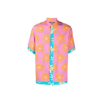 Jacquemus Layered Floral print Shirt