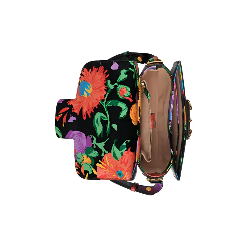 GUCCI Epilogue Series Leather Saddle Bag, Shoulder Bag, Crossbody Bag Small Size Women's-6