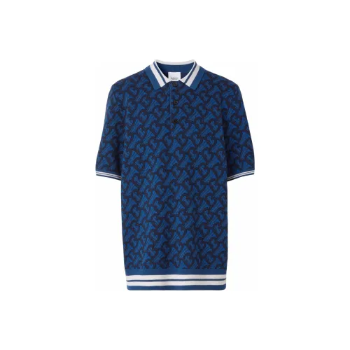 Burberry Monogram Jacquard Polo Shirt