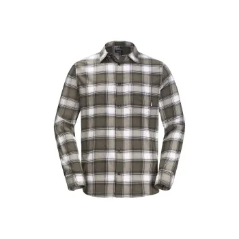 Jack Wolfskin Wanderweg Shirt M Shirt Men's Green