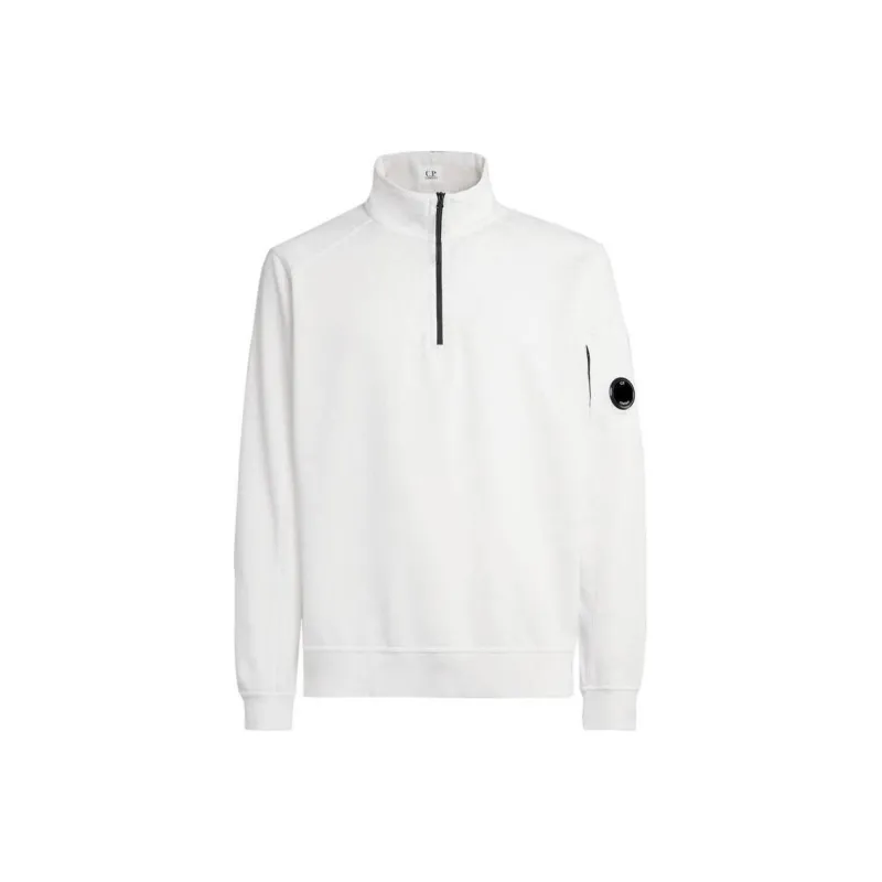 C.P.Company Lens detailed Zip up Sweatshirt-0