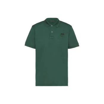 PRADA Polo Shirts Men Green