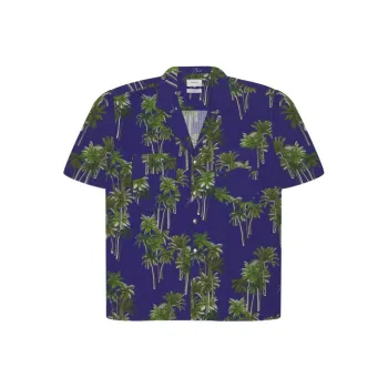 RHUDE Searsucker Hawiian Shirt