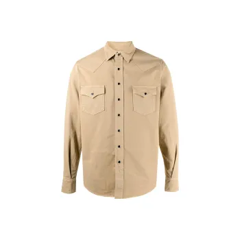 SAINT LAURENT Denim Western Shirt