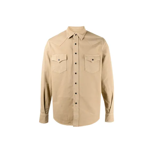 SAINT LAURENT Denim Western Shirt