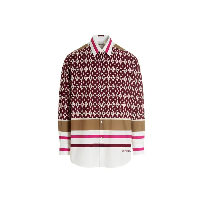 Valentino Shirts Men Multicolor-0