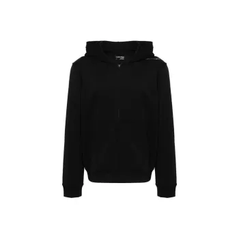 Calvin Klein Rubberised-logo Hoodie
