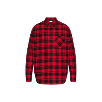 OFF WHITE Shirt Regular Fit Men's Red