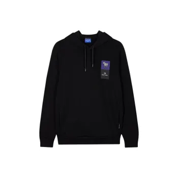Paul Smith Logo Printed Drawstring Hoodie