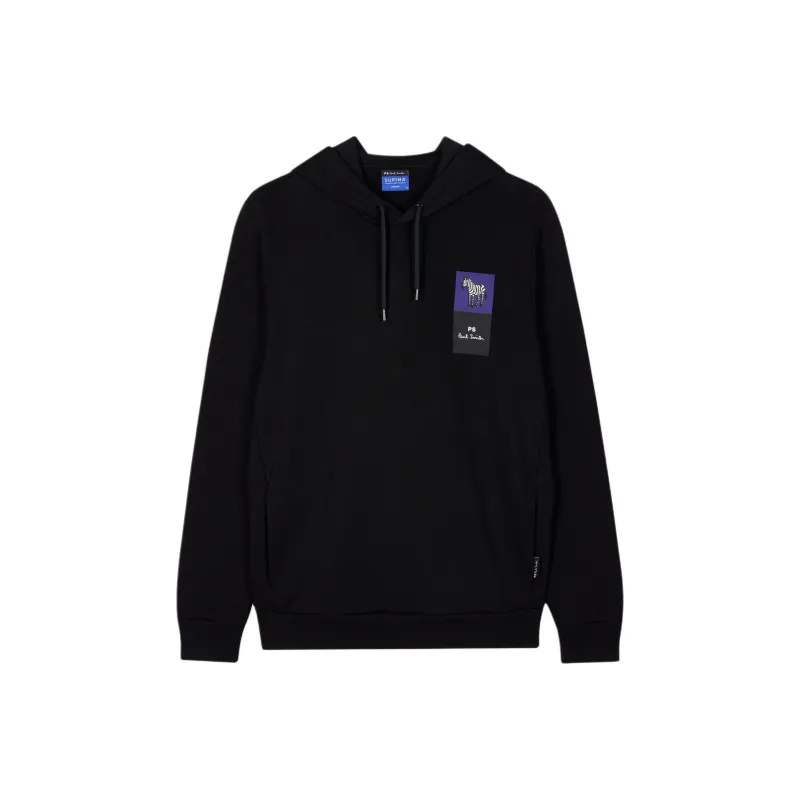 Paul Smith Logo Printed Drawstring Hoodie-0