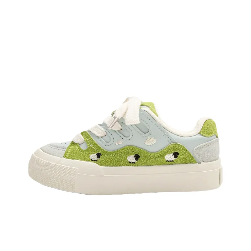Boldi Kuki Anti Slip Wear Resistant Low Top Skateboard Shoes Women's Shopping Bag-7