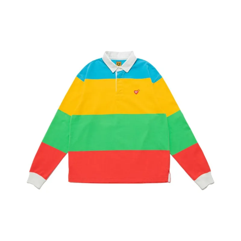 HUMAN MADE Multi Stripe Rugby Shirt-0
