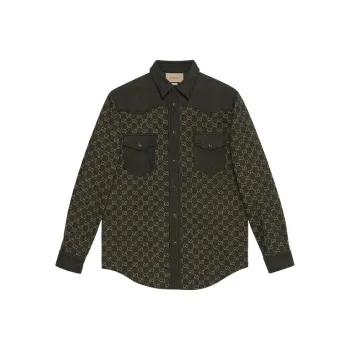 GUCCI Shirts Men Black