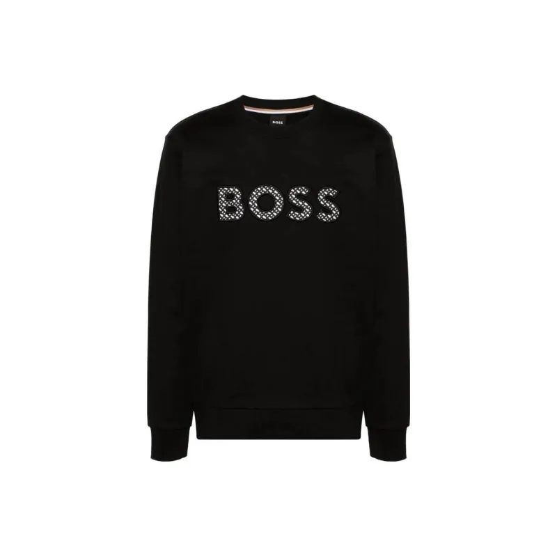 HUGO BOSS Logo patch Sweatshirt-0
