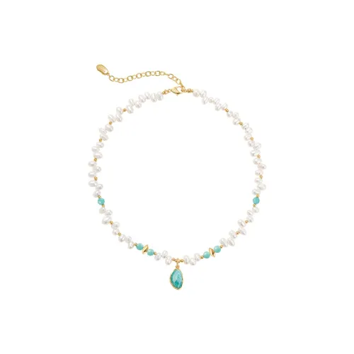 Amber Lollipop AureaSpike Collection Pearl Necklaces Women's