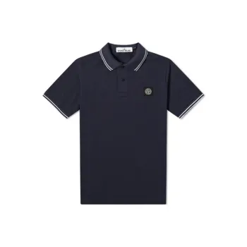STONE ISLAND SS21 Polo Shirt Men's Marine Blue