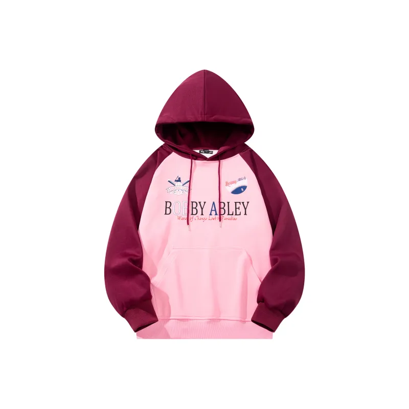 BOBBY ABLEY Loose Fit Versatile Casual Heavyweight Hoodie Unisex-10