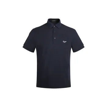Zegna SS22 Polo Shirt Men's Marine Blue