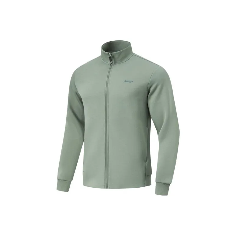 LiNing Fitness Series Sweatshirt Men's Gray Green-0