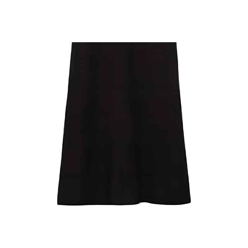 PRADA Sablé V Neck Dress-4
